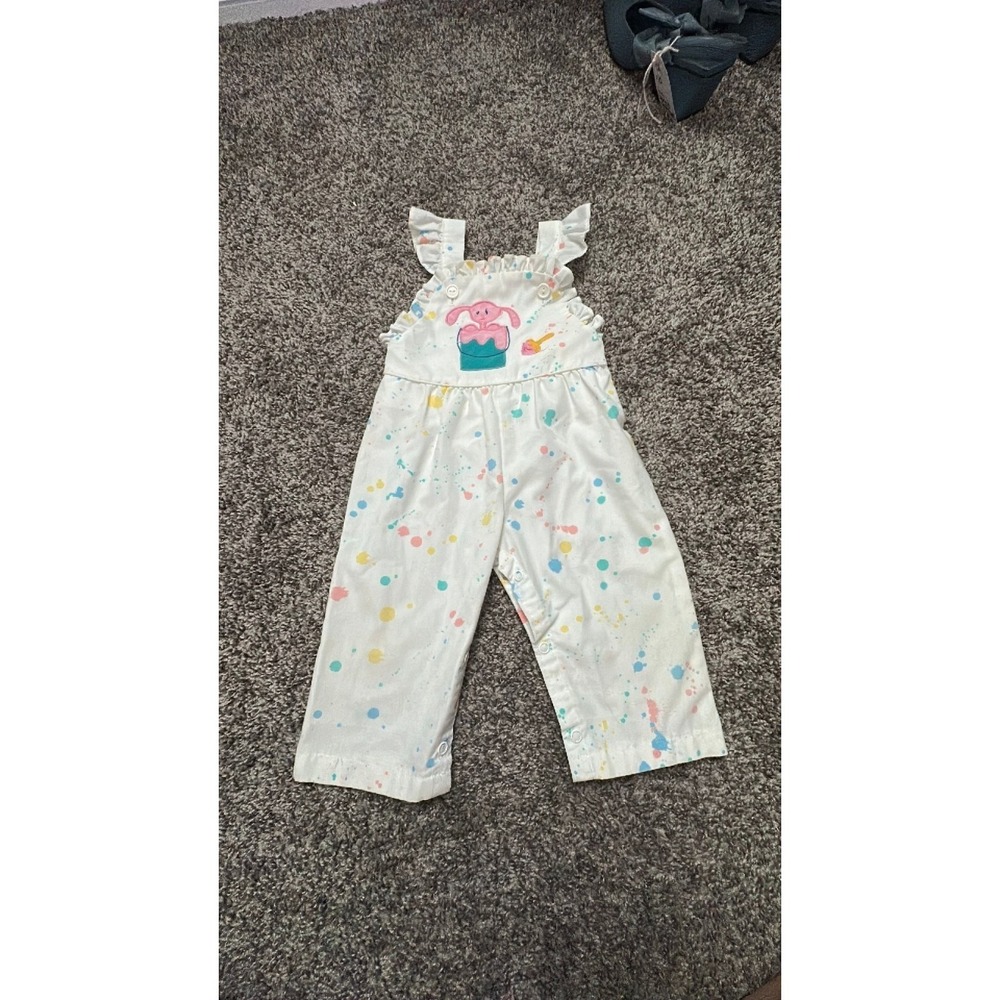 by Thomas‎ vintage paint overall jumpsuit 12 months